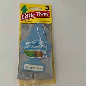 summer linen little trees